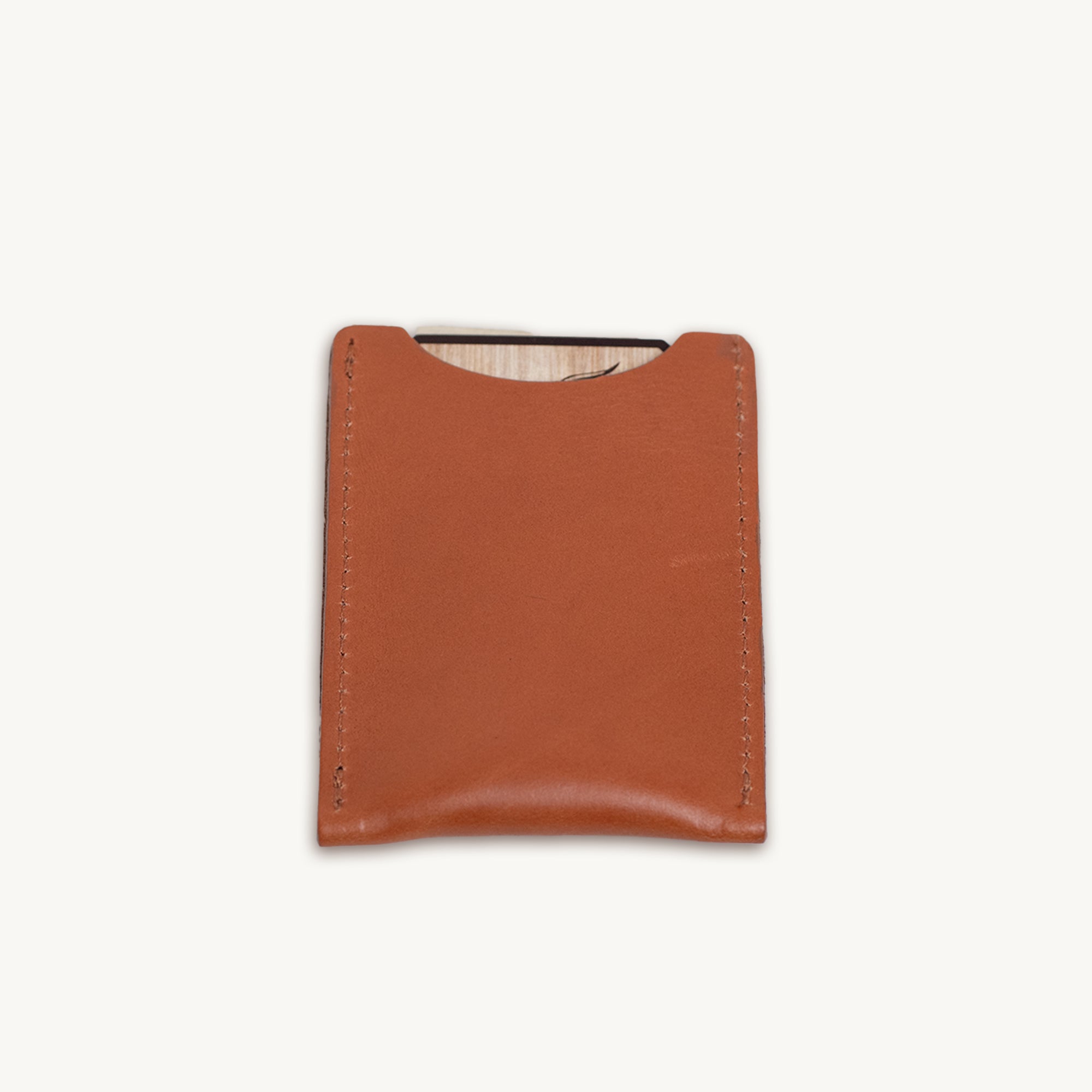 Leather Money Clip Wallet