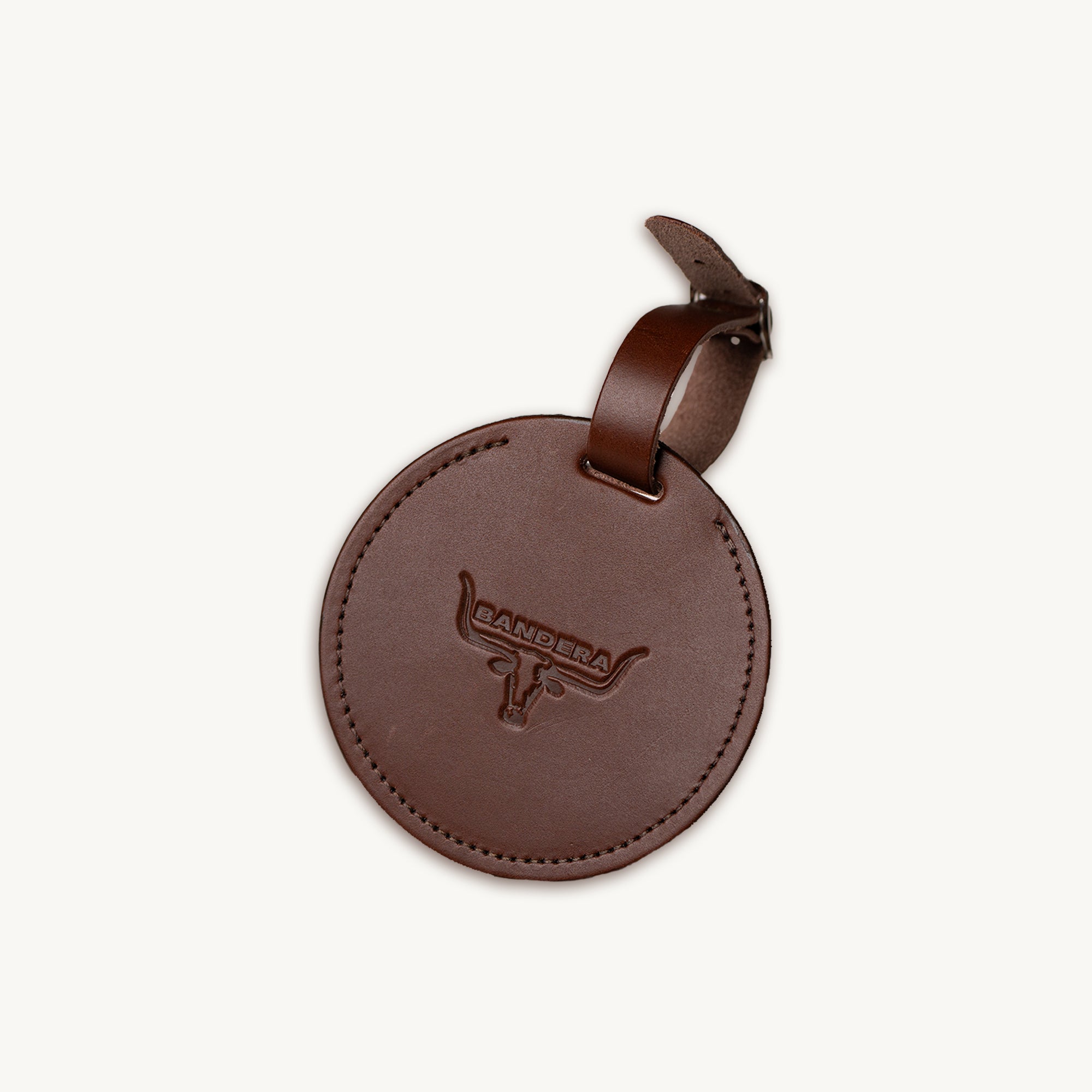 Round Luggage Tag